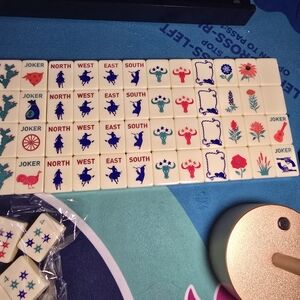 Southwest / Texas Themed Mahjong Tile Set - American